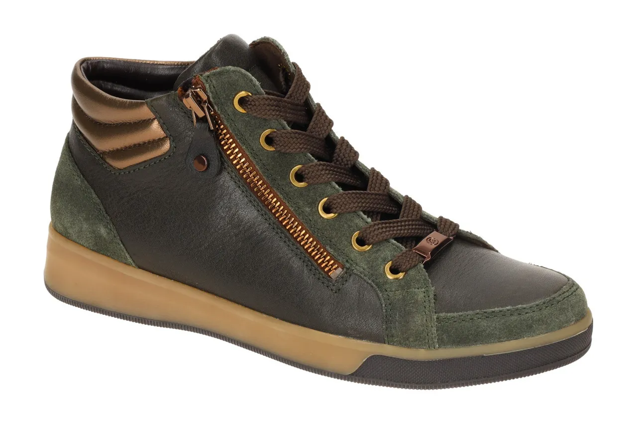 ARA Rom Schuhe Mid-Sneaker grün forest 12-44499