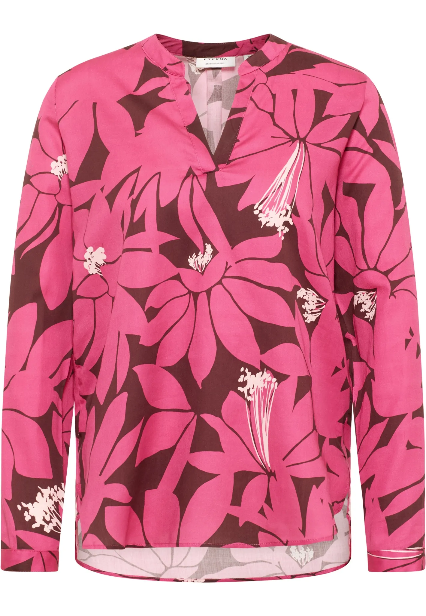 ETERNA Bluse Satingewebe Langarm 10762201