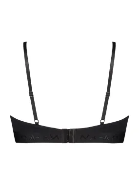 hunkemöller x NA-KD Balconette BH 'Amalia' in Schwarz