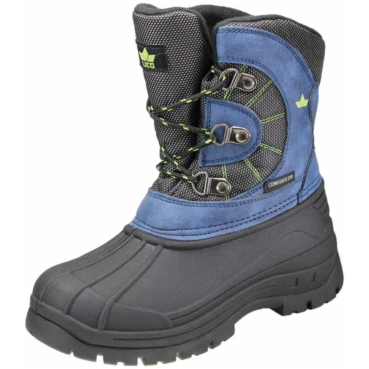Lico - Winterstiefel blau-lemon 720401 Arino