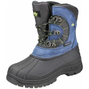 Lico - Winterstiefel blau-lemon 720401 Arino