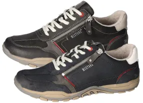 Mustang Herren Sneaker Schnürschuh Slip On mit Reißverschluss