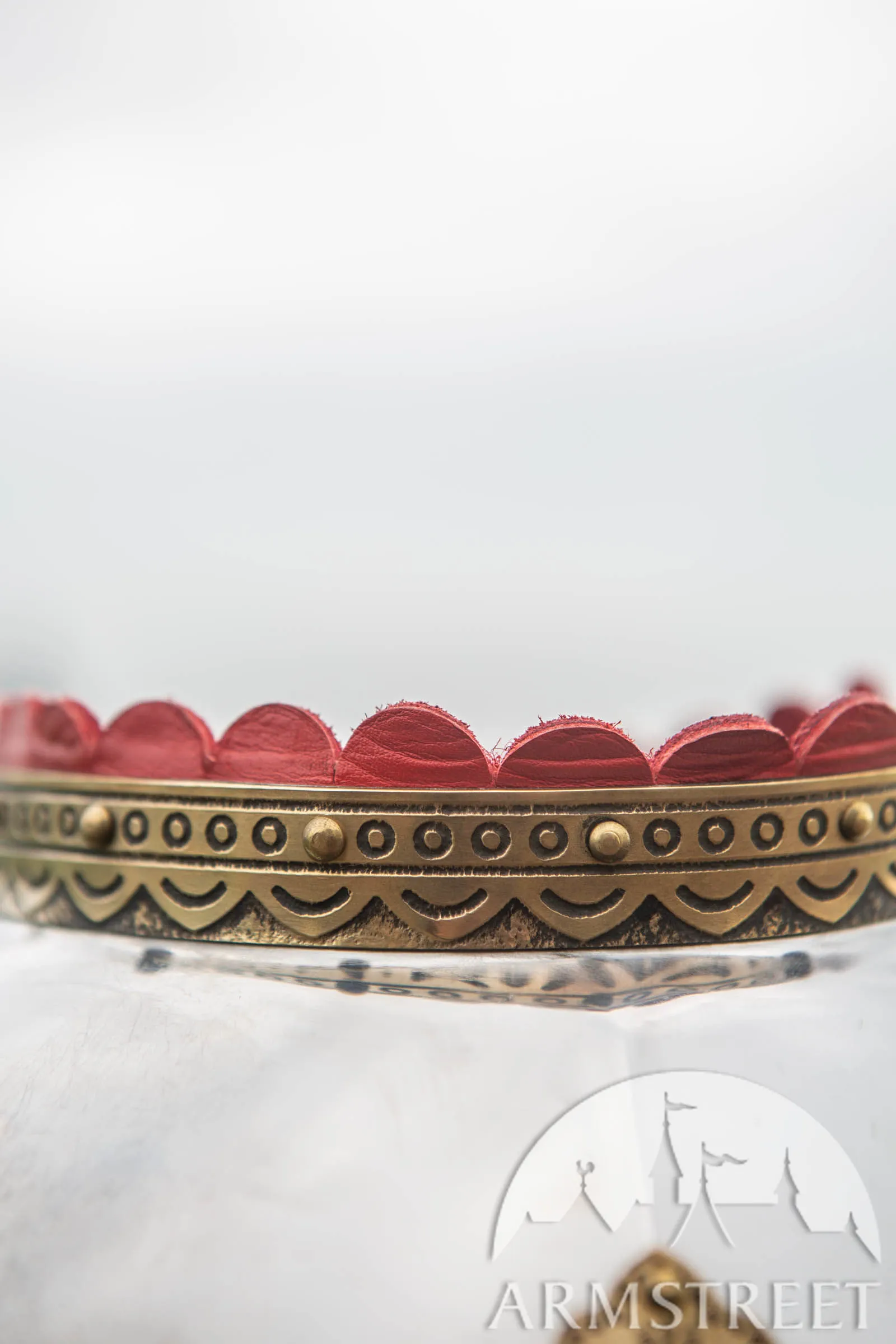 Polnische Husaren Ringkragen mit Messingakzenten