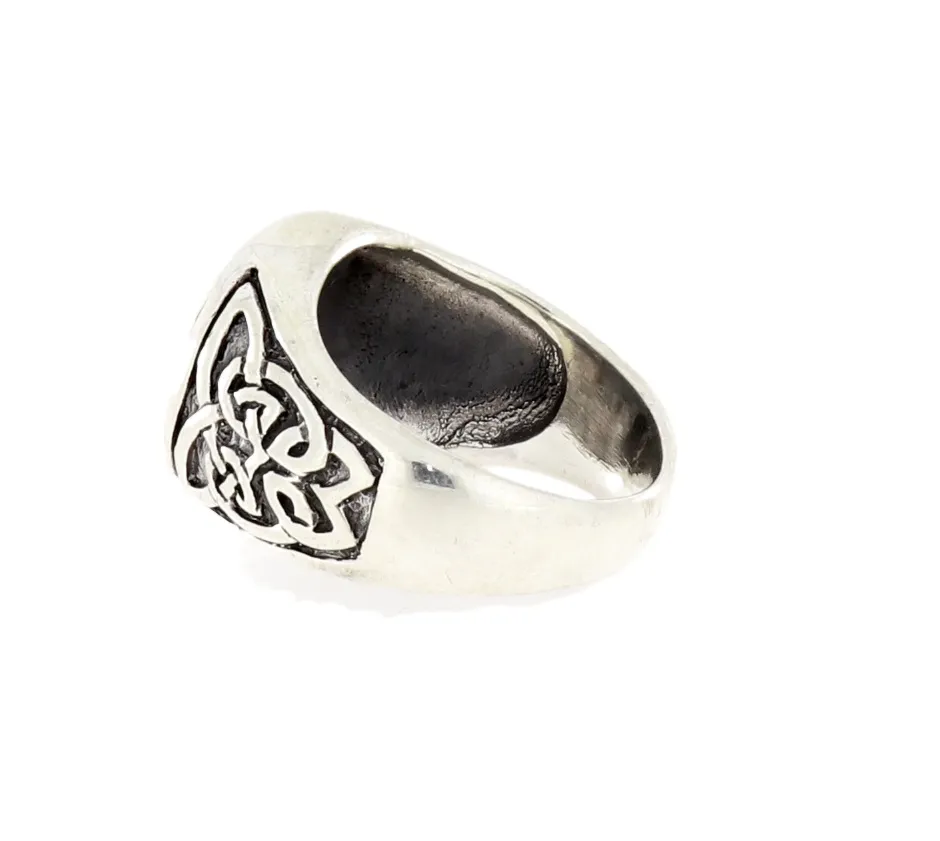 Ring verschlungene Ornamente Silberring echt Silber Größe 70-13 IX-12