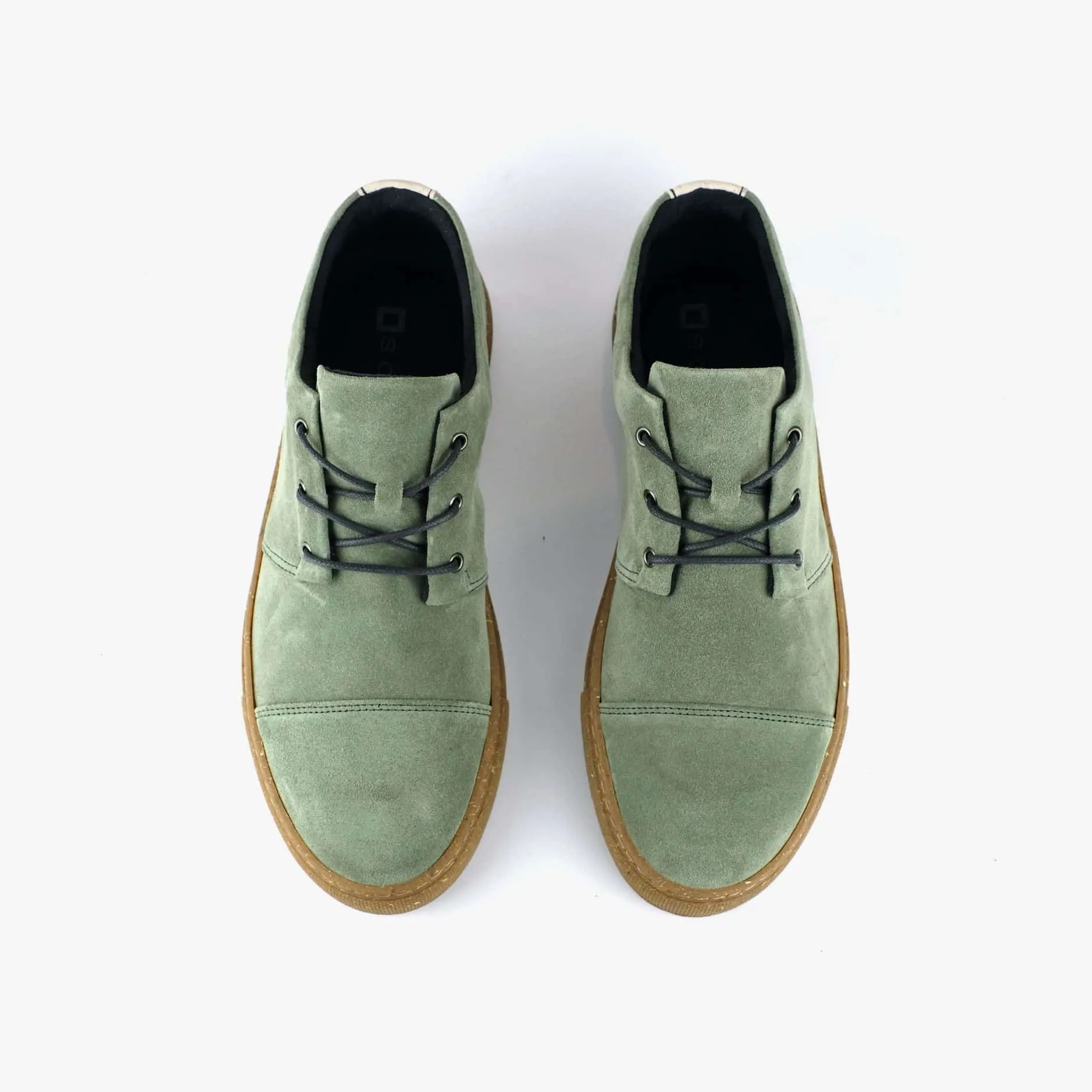 SORBAS '58 Bush Green - Wildleder Sneaker in Grün