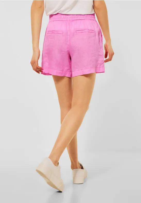 Street One Paperbag Leinen Shorts 